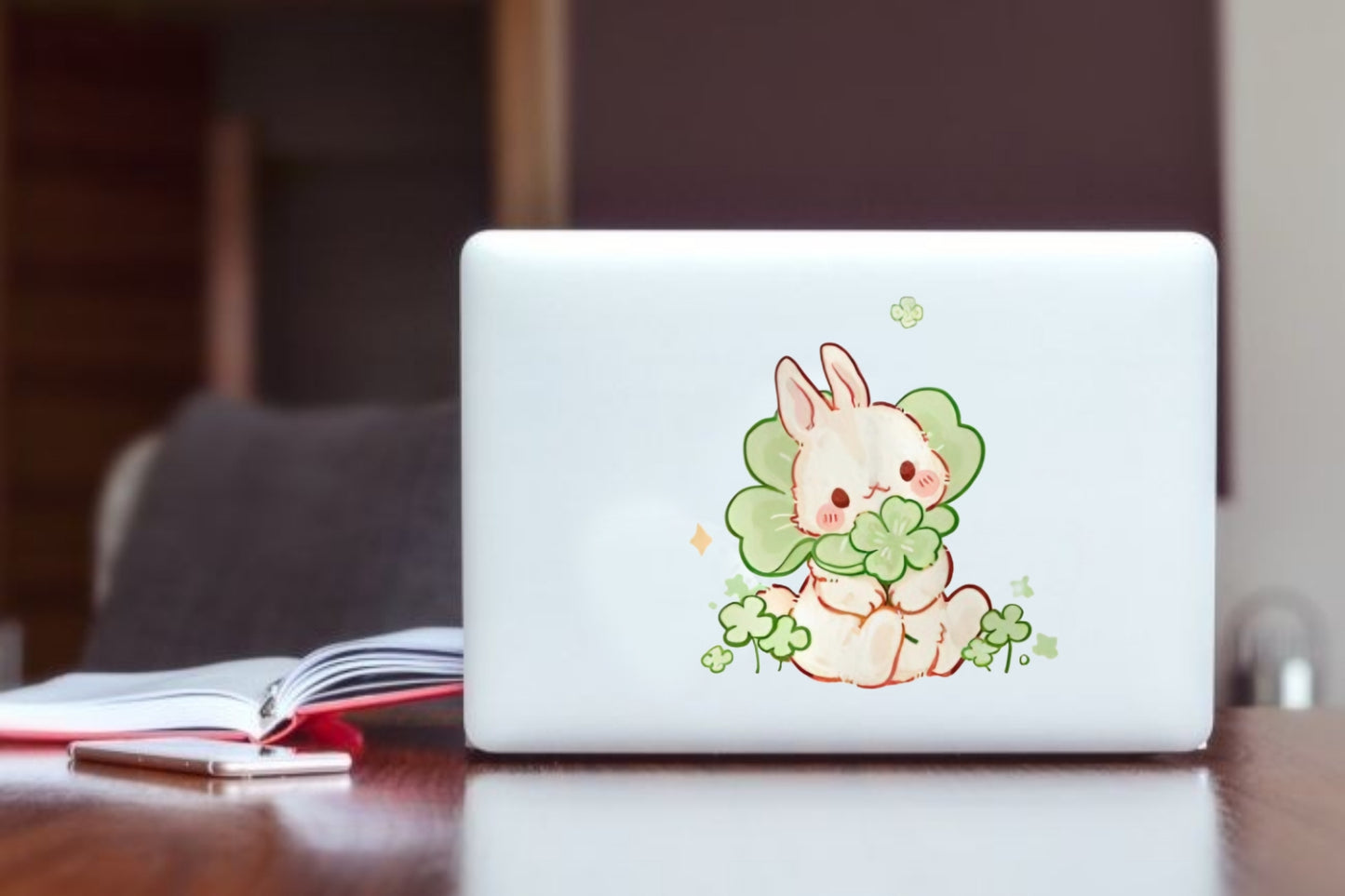 bunny Laptop Sticker 5