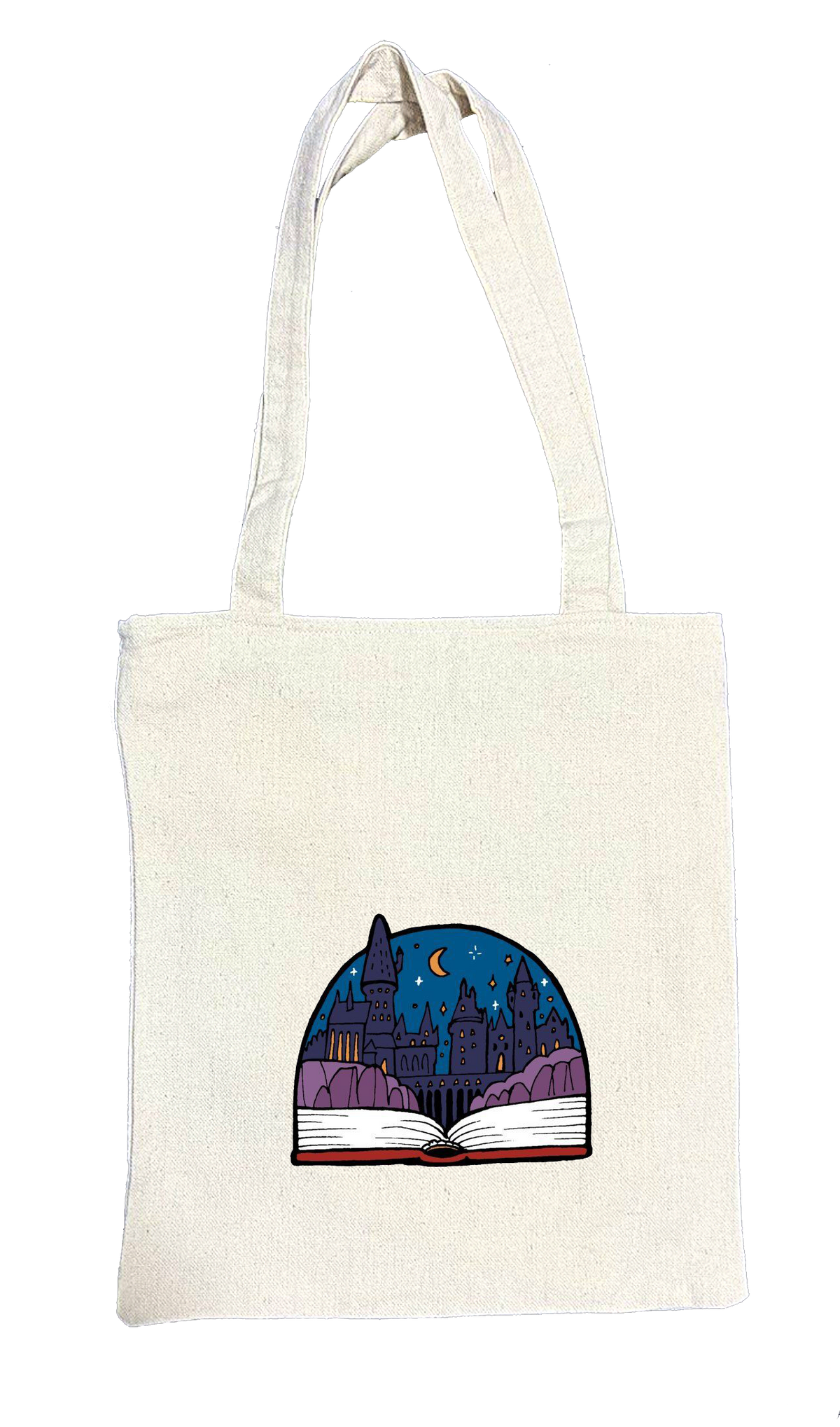 Harry Potter tote bag beige