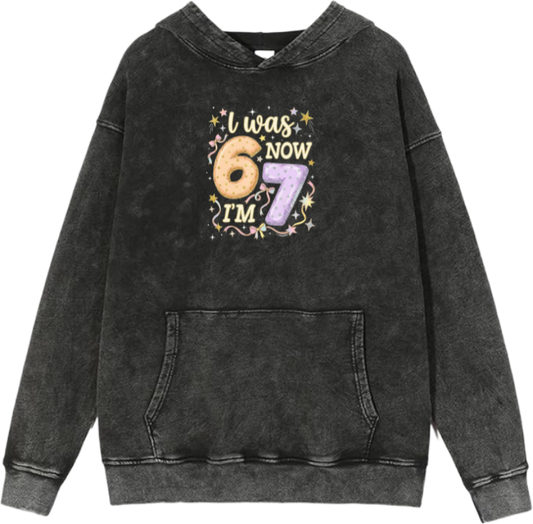 67 designs Oversize Hoodie Washed 5