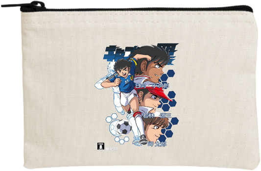 Captain Tsubasa wallet pencil case Beige 5