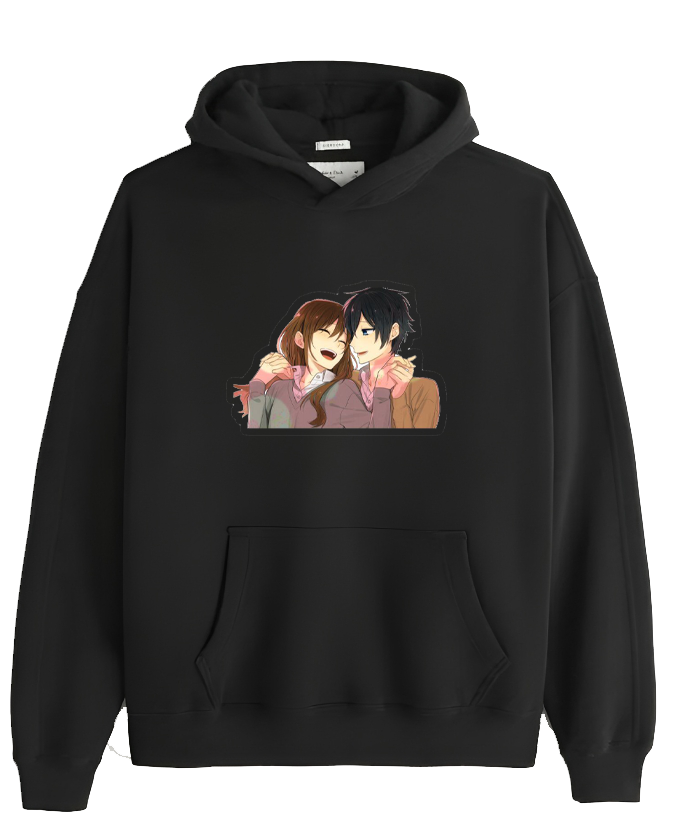 Horimiya One Size hoodie Black 5