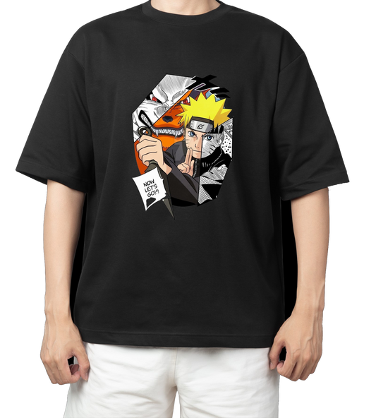 Naruto Shippuden t- shirt One Size Black 5