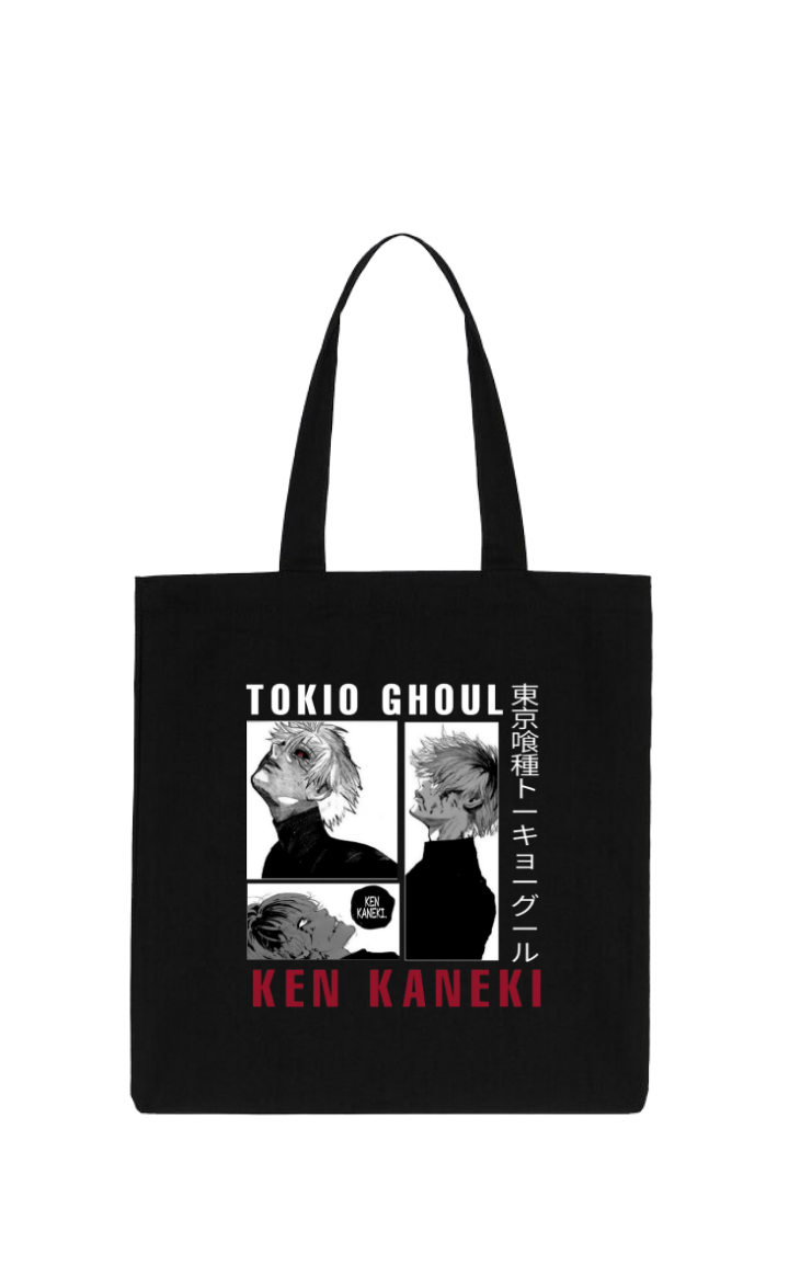 Tokyo ghoul tote bag Black 5