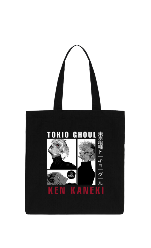 Tokyo ghoul tote bag Black 5