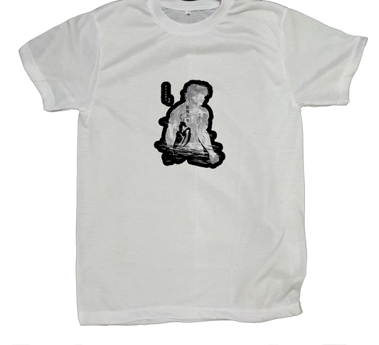 anami baki  t- shirt fat White 5
