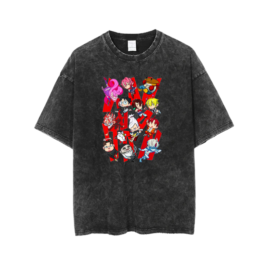 Dandadan t- shirt One Size Washed 5