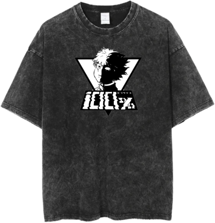 Mob Psycho 100 t- shirt One Size Washed 5
