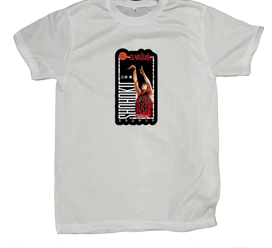 Slam Dunk t- shirt fat White 5