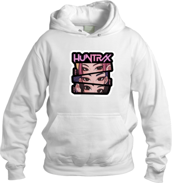 Hunterix kpop Oversize  Hoodie White 5