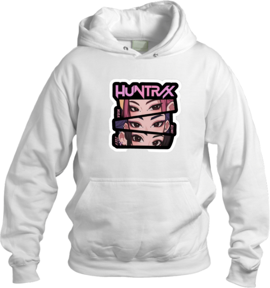Hunterix kpop Oversize  Hoodie White 5