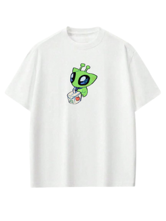 aliens One Size t- shirt White 5