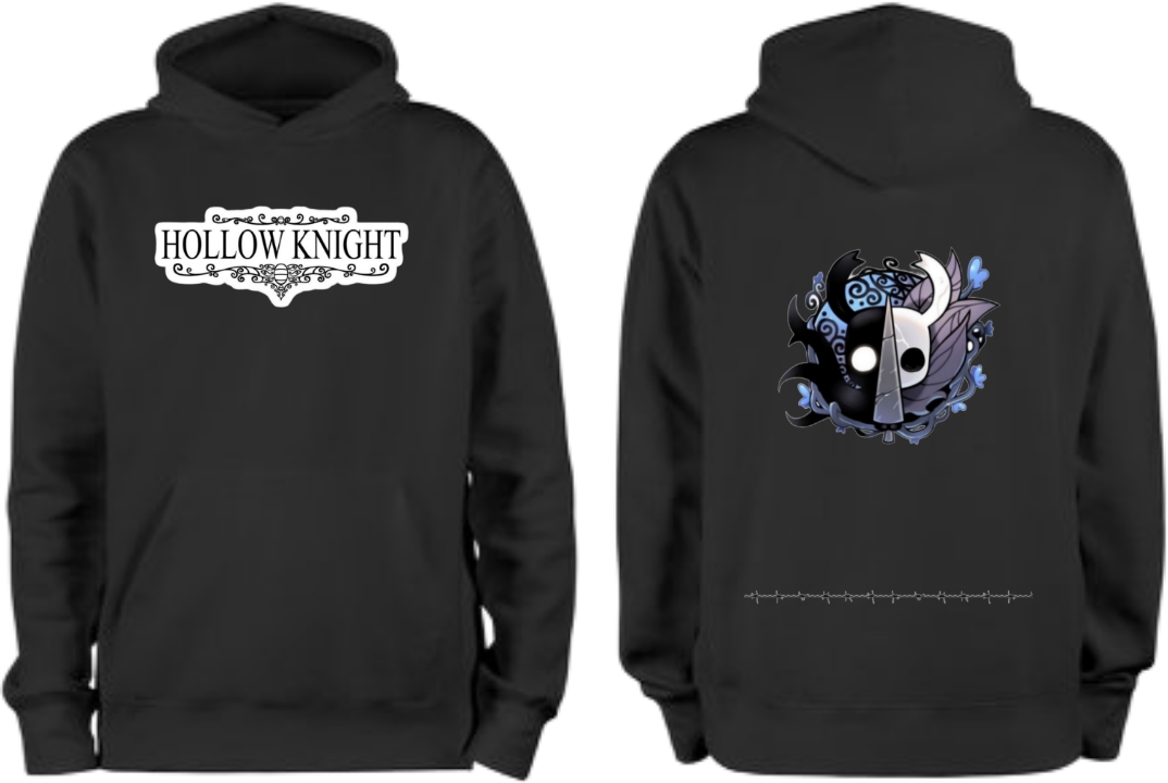 Hollow Knight One Size hoodie Black Back 5