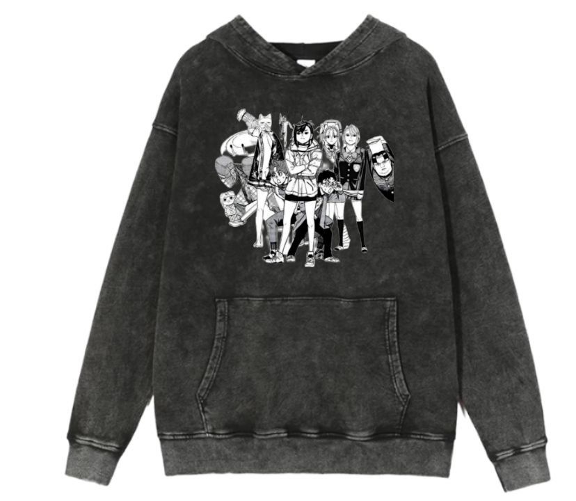 Dandadan One Size hoodie Washed 5