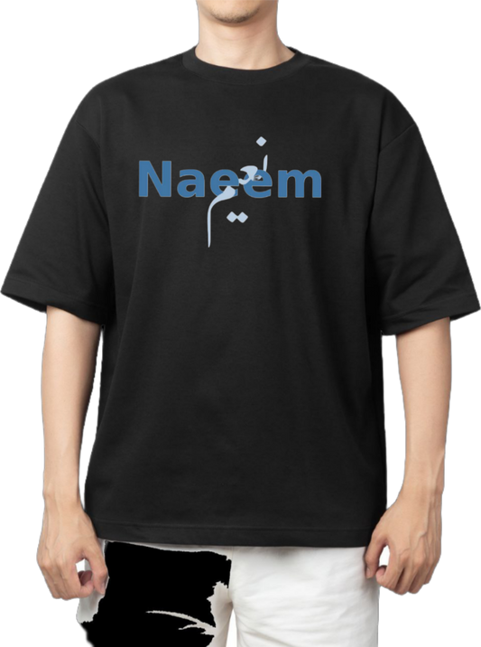names t- shirt One Size Black Nacem 5