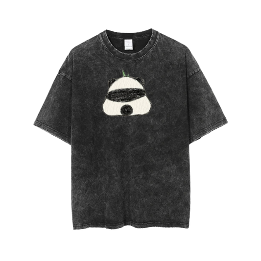 PANDA One Size t- shirt Washed 5