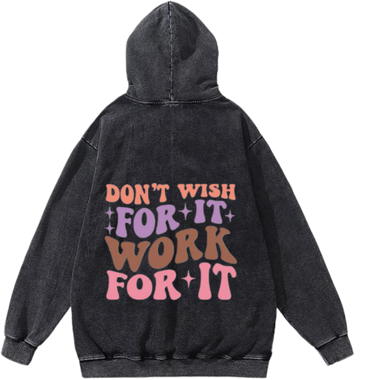workout gym pilates Oversize Hoodie Washed Back 5