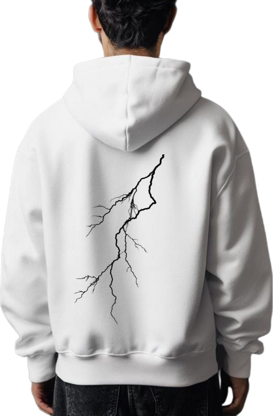 Goth Oversize Hoodie White Back 15