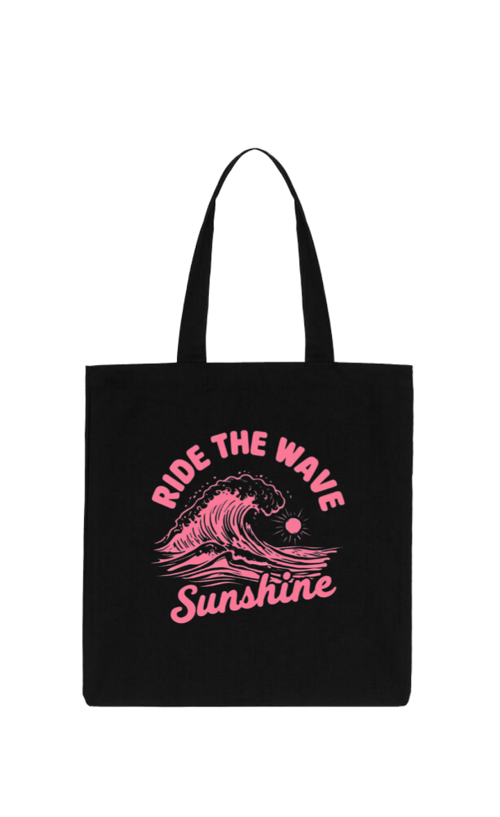 Summer Vibes tote bag Black 5