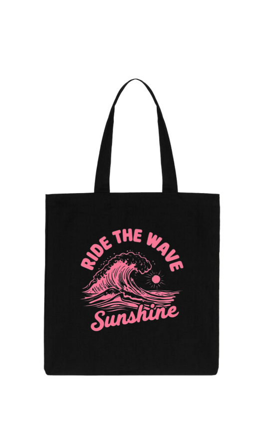 Summer Vibes tote bag Black 5