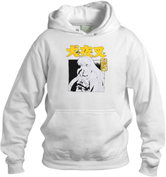 Inuyasha One Size hoodie White 5