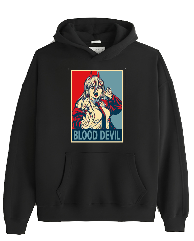 Chainsaw Man One Size hoodie Black 5