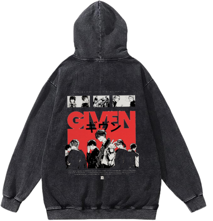 NEATS Over Size hoodie Washed Back 104
