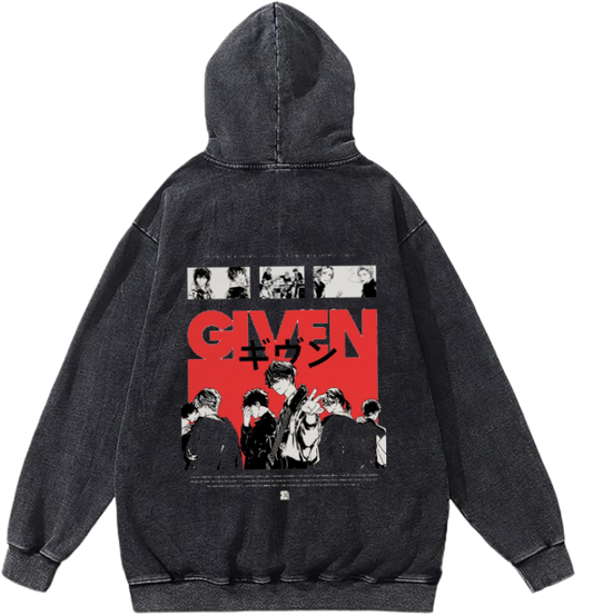 NEATS Over Size hoodie Washed Back 104