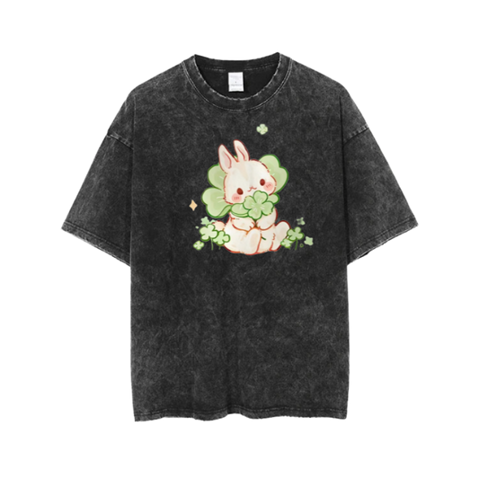 bunny One Size t- shirt Washed 5