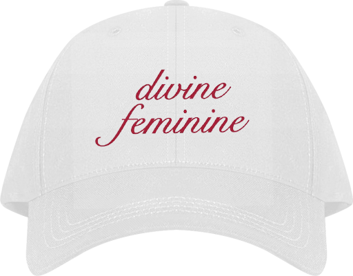 divine feminine Baseball cap White 254