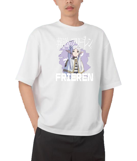 Frieren Beyond Journey's End t- shirt One Size White 5