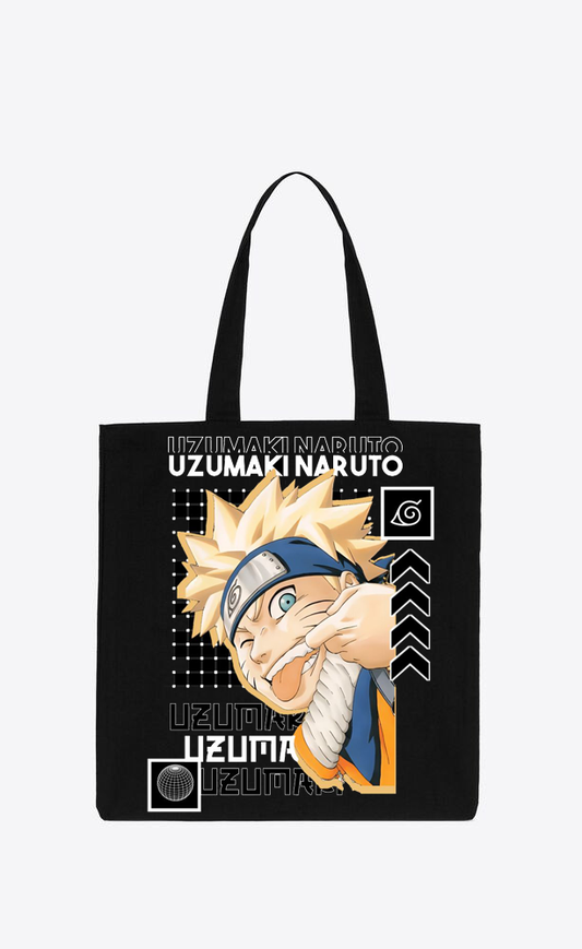 Naruto Shippuden tote bag Black 60