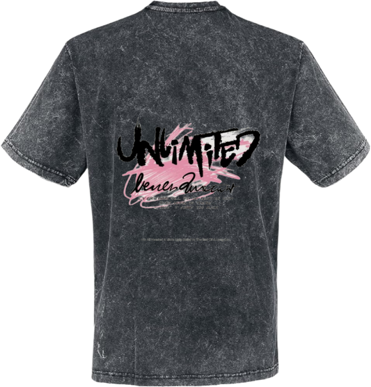 UNLIMITED  t- shirt One Size Washed Back 60