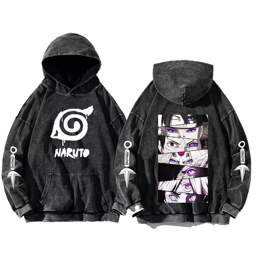 Naruto Shippuden One Size hoodie Washed Back 60
