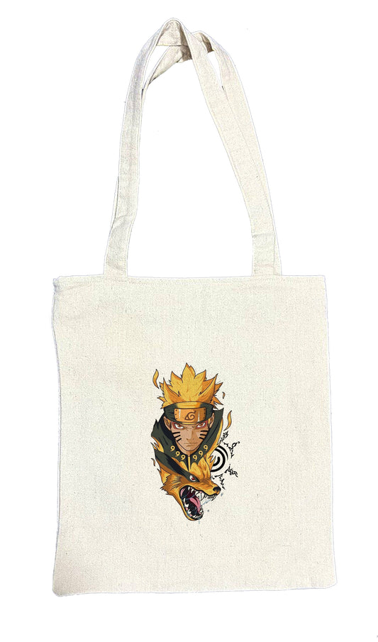 Naruto Shippuden tote bag beige 60