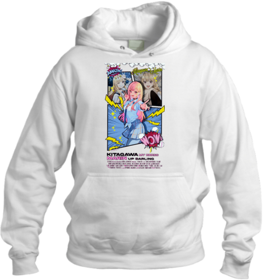 My Dress-Up Darling Over Size hoodie White 1