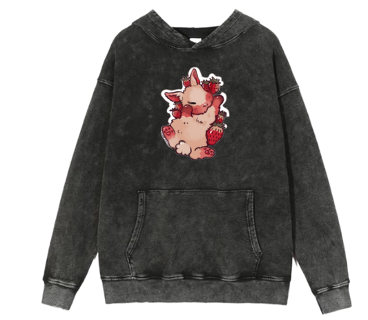 bunny Oversize Hoodie Washed 60