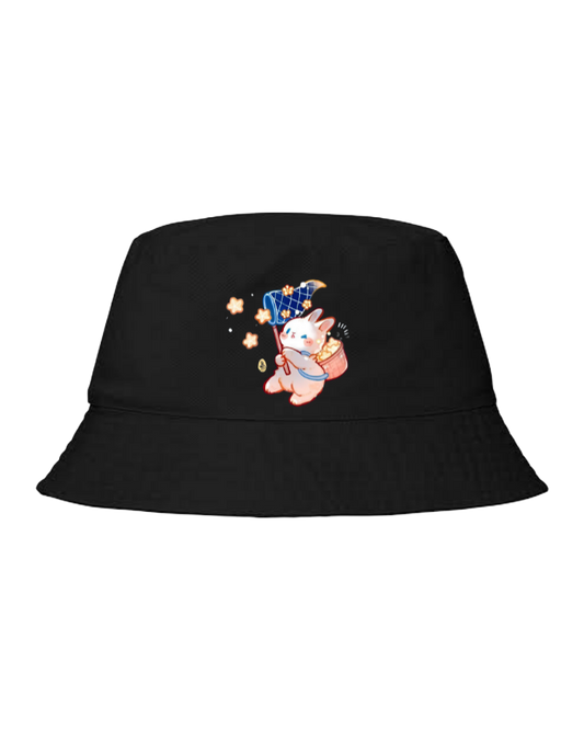 bunny Bucket hat Fishman hat cap Black 60