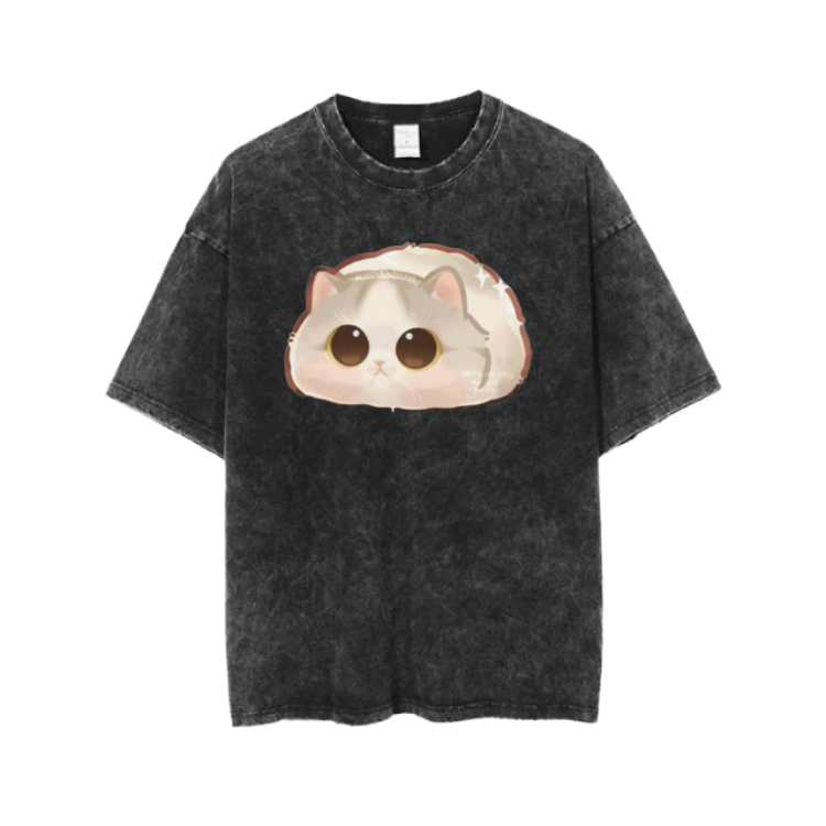 cat One Size t- shirt  Washed 60