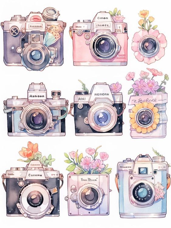 Aesthetic Cute Stickers Pack - Waterproof Vinyl Cartoon Decals for Water Bottles, Laptops, Scrapbooking, Kawaii Stationery Supplies sticker journal sticker