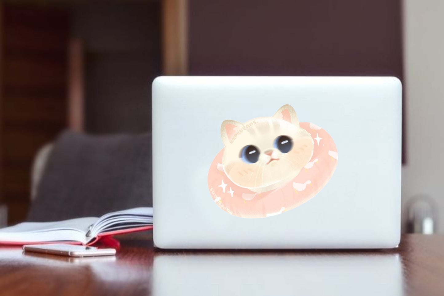 cat Laptop Sticker 61