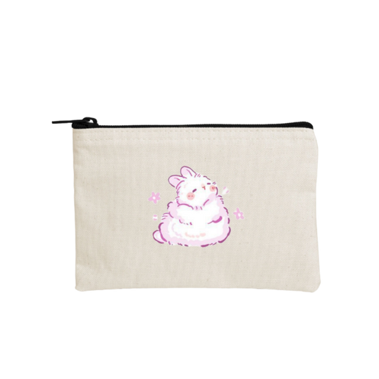 bunny wallet pencil case Beige 51