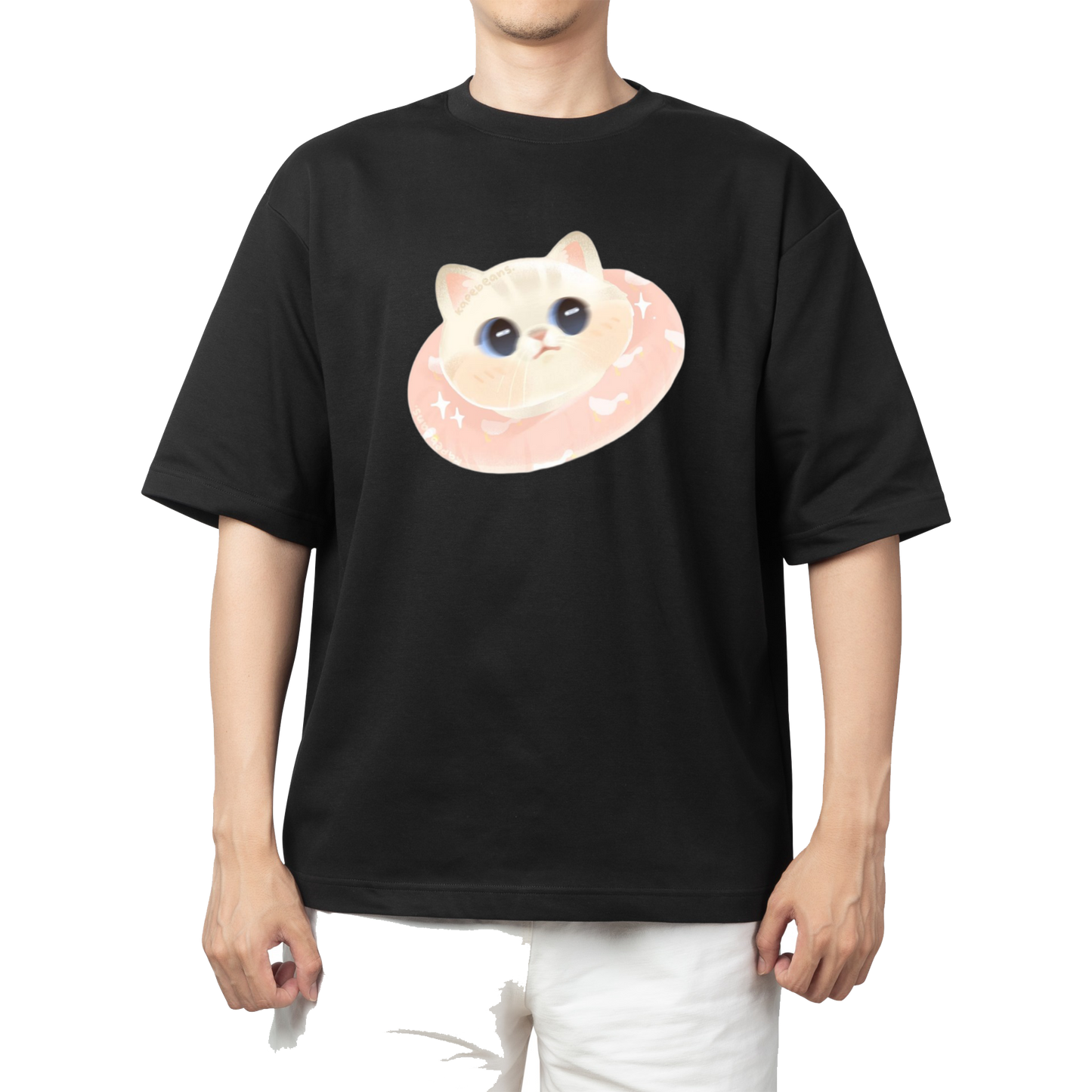 cat One Size t- shirt Black 61