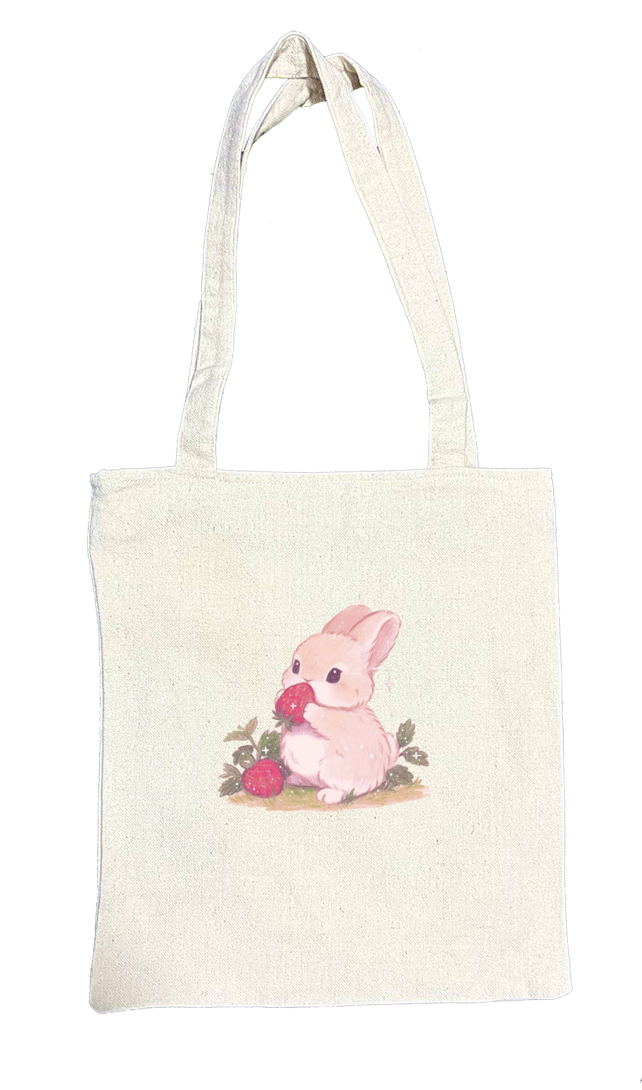 bunny tote bag White 61