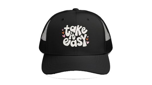 Baseball cap Black take it easy 108