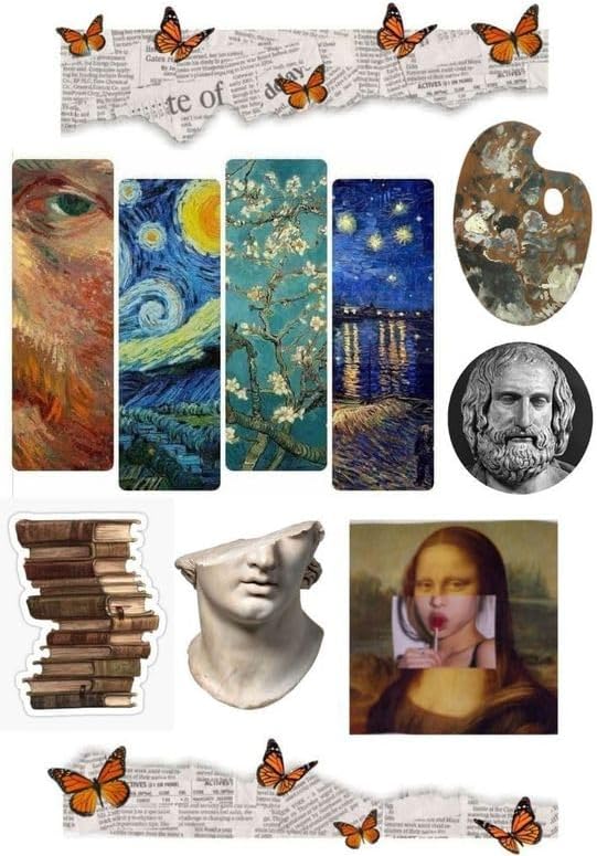 aot anime Sticker 26 art van gogh pichaso