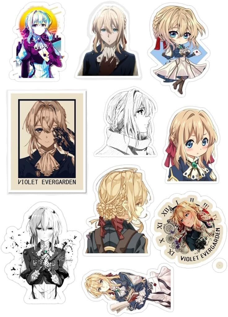 Anime sticker random violet evergarden