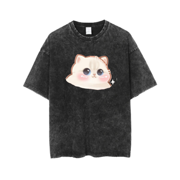 cat One Size t- shirt  Washed 62