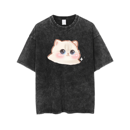 cat One Size t- shirt  Washed 62