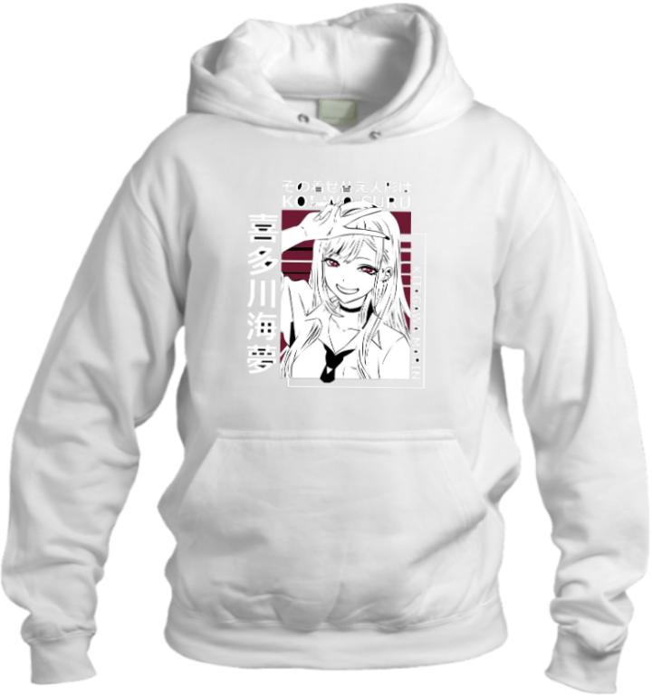 My Dress-Up Darling Over Size hoodie White 3