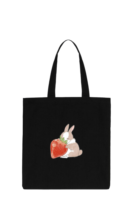 bunny tote bag White 62